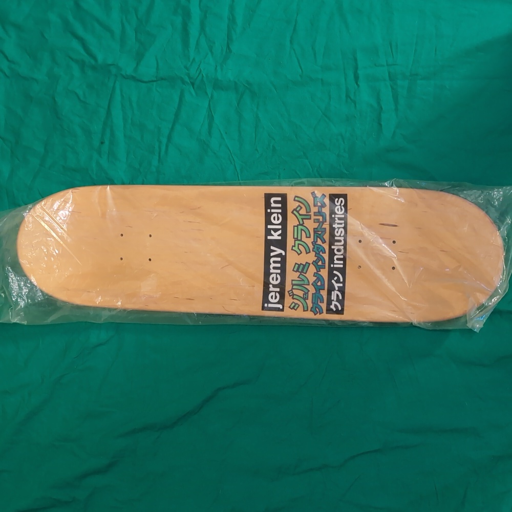 JK Industries Hook Ups Dream Girl Black Hand Screened Skateboard 8.3"x32.2" New - Picture 3 of 4